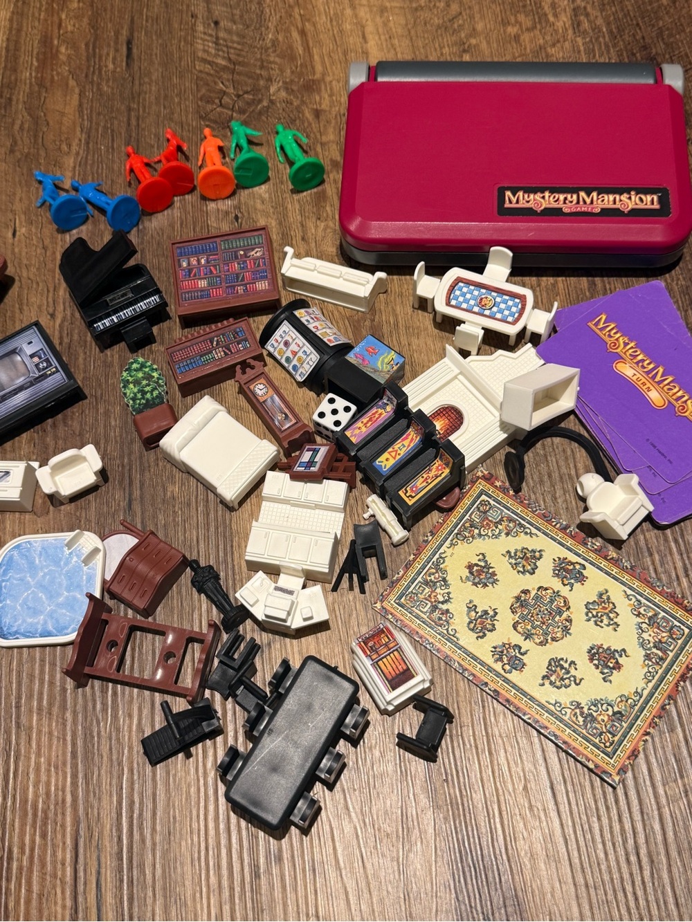 1995 Hasbro Mystery Mansion Game PARTS